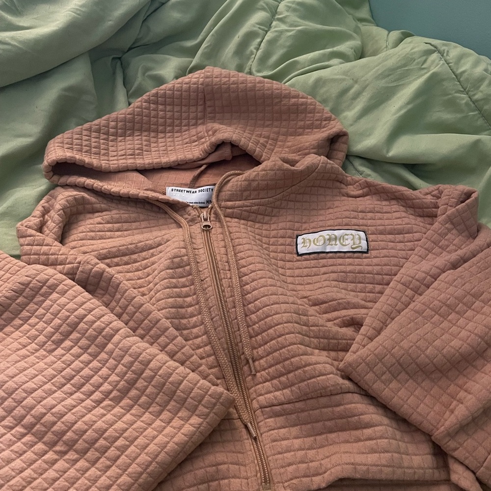Quilted Jacket - Brown